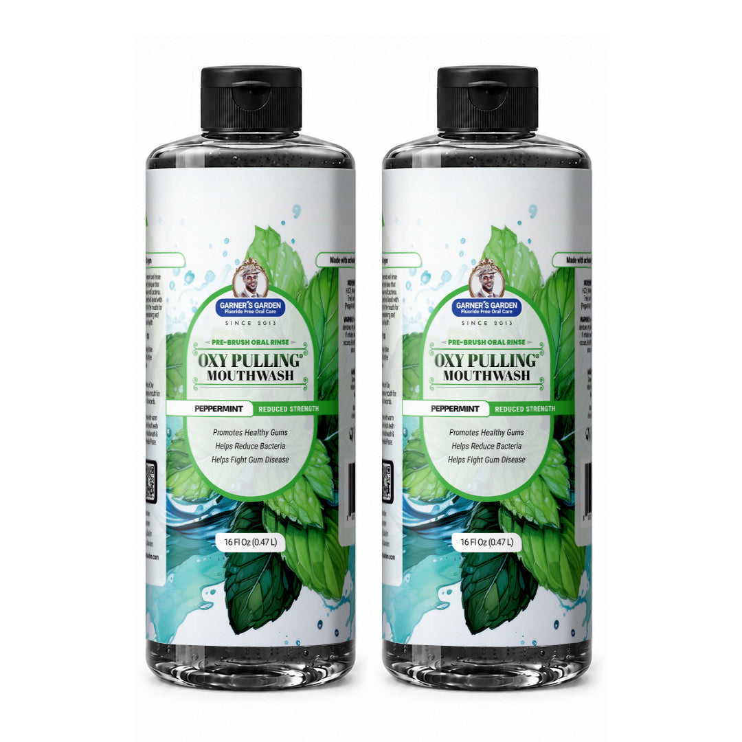 Oxy Pulling | H2O2 & Charcoal | Pre-Brush Rinse