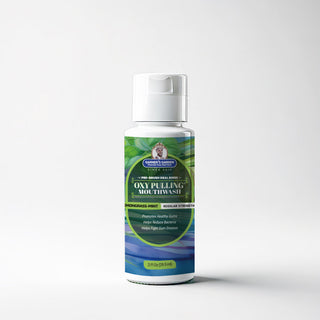 Oxy Pulling Mouthwash | Activated Charcoal | H2O2