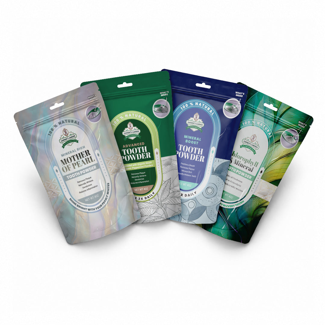 Tooth Powder | Fluoride Free | 100% Natural WS (12 Pack Case)