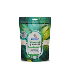 Chlorophyll & Mineral Tooth Powder | Fluoride Free | 100% Natural | WS (12 Pack Case)