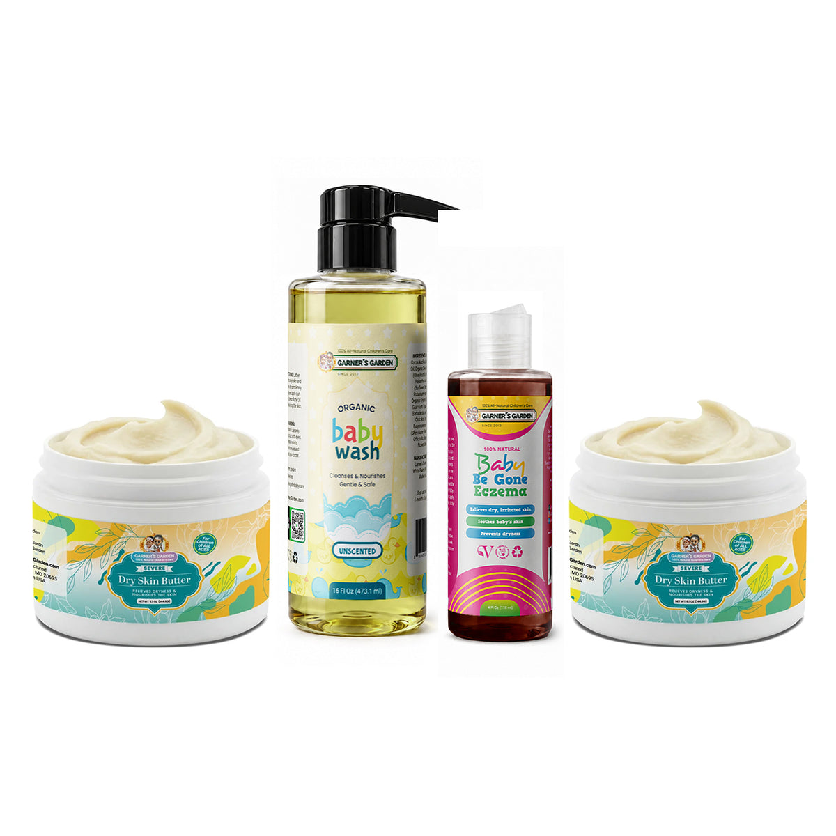 Baby & Kids Eczema Relief & Skin Barrier Support System