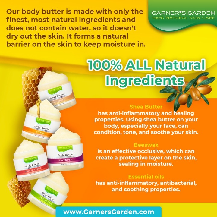 Body Butter - Various Essential Oils
