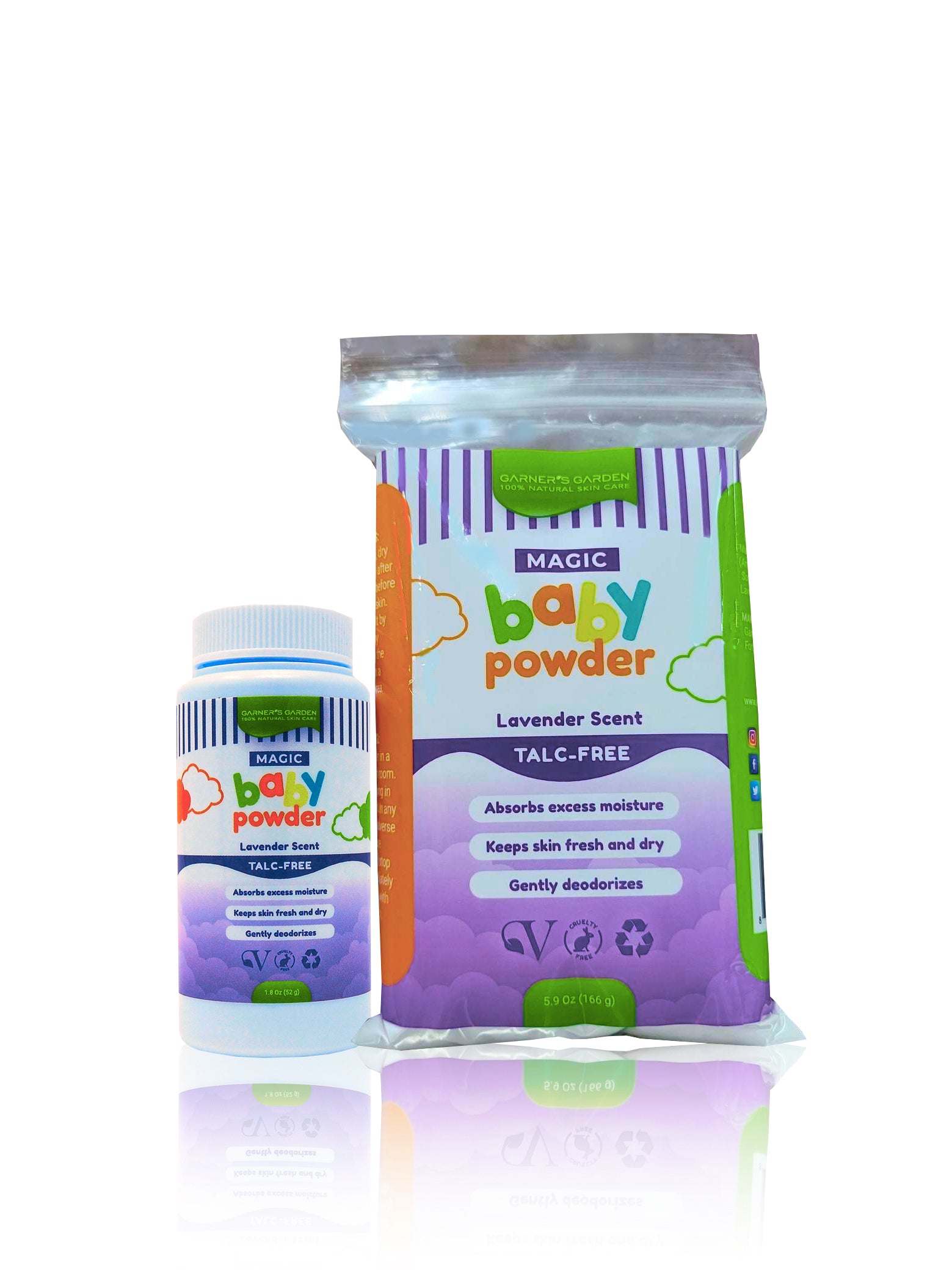thumbnail image 2 of Baby Divine™ Talc-free Natural Baby Powder - Unscented | Jardine 2 of 12