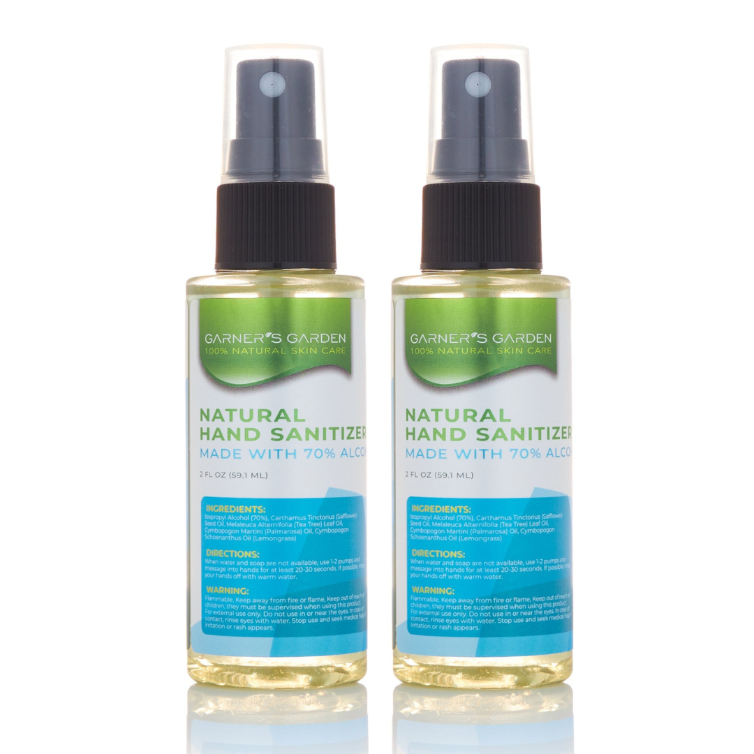 Natural Alcohol Hand Sanitizer - 2 oz