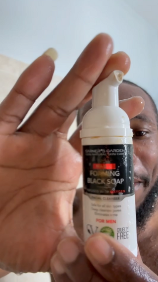 African Black Soap Facial Cleanser - Men's